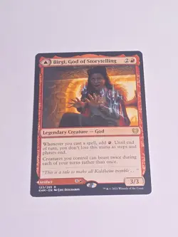 Birgi, God of Storytelling Kaldheim Regular - Image 1