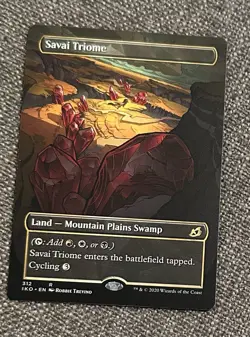 MTG Savai Triome (Showcase) Ikoria: Lair of Behemoths Regular #312 - Image 1