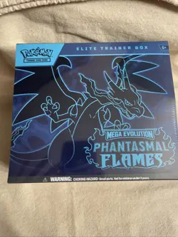 Pokemon TCG: Mega Evolution Phantasmal Flames Elite Trainer Box (ETB) - Sealed - Image 1