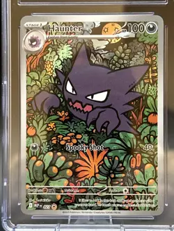 Haunter Black Star Promo 027 Mega Battle Deck CGC 9.5 Mint+ | Pokemon 2025 - Image 2