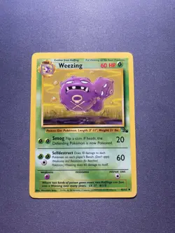 Pokemon TCG - Weezing - Fossil Unlimited - 45/62 - Wizards 1999-2000 - Image 1