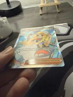 Pokemon Lillie's Determination Ultra Rare Full Art Holo Me01: Mega Evolution NM - Image 5
