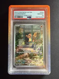 Pokemon Charmander SVP044 Obsidian Flames Promo PSA 10 Guard not included - Image 1