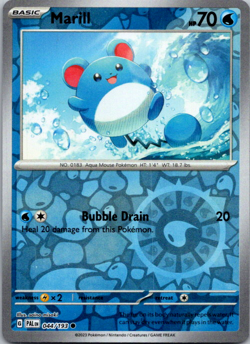 Marill 044/193 Paldea Evolved Reverse Holo Pokemon TCG NM - Image 1