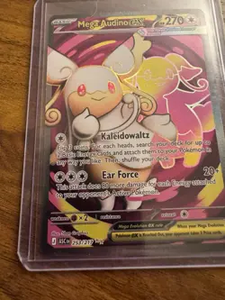 Mega Audino ex 253/217 Ultra Rare Pokemon Ascended Heroes - Image 2