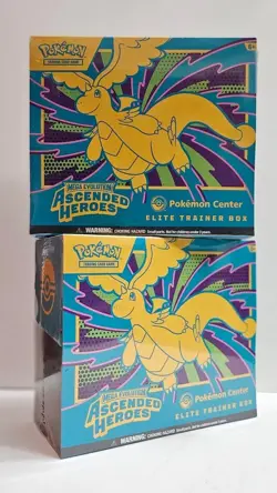 Ascended Heroes Pokemon Center Etb 2X IN HAND - Image 1