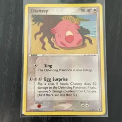 Chansey- ex FireRed & LeafGreen 19/112 2004 NM Pokemon Non-holo - Image 1