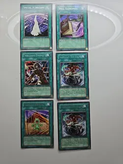 Yu-Gi-Oh 1st Edition AST Rare Spell Lot ALL NM - Image 1