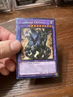 Yu-Gi-Oh! Guardian Chimera RA02-EN023 Ultimate Rare 1st Edition Near Mint - Image 4