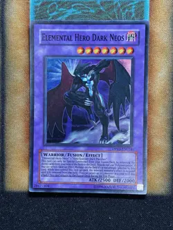 Yugioh Elemental Hero Dark Neos DP03-EN014 Super Rare NM - Image 1
