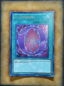 Yugioh O - Oversoul RYMP-EN026 Secret Rare 1st Ed LP - Image 1