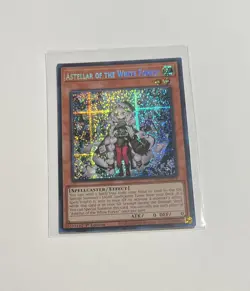 Yu-Gi-Oh! Astellar Of The White Forest #MP25-EN079 Secret Rare 1st Edition (NM) - Image 1