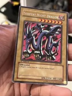 Serpent Night Dragon MRL-103 Magic Ruler 1st Edition Secret Rare HP yugioh TCG - Image 3