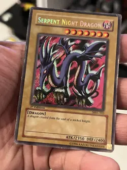 Serpent Night Dragon MRL-103 Magic Ruler 1st Edition Secret Rare HP yugioh TCG - Image 4