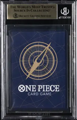 2024 ONE PIECE PROMOS JPN MOS BURGER TIE-UP CAMPAIGN MONKEY D. LUFFY BGS 10 - Image 1