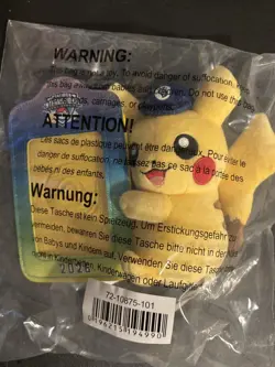 Pokemon Center Excel EUIC 2026 London Exclusive Pikachu Plush Card Holder - Image 1