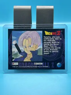 2001 Dragon Ball Z Trading Card Artbox Yamcha #18 - Image 2