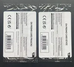 Pokemon Card POKEMON TOGETHER Stamped PIKACHU & EEVEE Exclusive Promos - SEALED! - Image 2