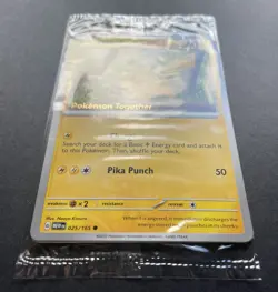 Pokemon Card POKEMON TOGETHER Stamped PIKACHU & EEVEE Exclusive Promos - SEALED! - Image 5