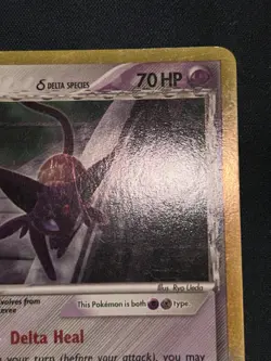 Pokemon TCG Espeon Holo Rare Reverse Holo Card 4/113 EX Delta Species - Image 3