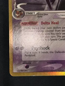 Pokemon TCG Espeon Holo Rare Reverse Holo Card 4/113 EX Delta Species - Image 4