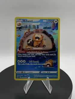 Bibarel GG25/GG70 Crown Zenith Galarian Gallery Ultra Rare Holo Pokemon Card - Image 1