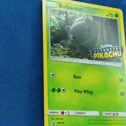 Bulbasaur - (Detective Pikachu Stamped) SM198 SM Promos LP Pokemon Card TCG - Image 5