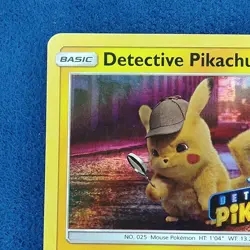 Detective Pikachu - (Detective Pikachu Stamped) SM170 SM Promos LP Pokemon - Image 2