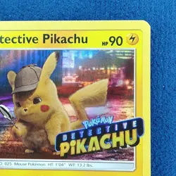 Detective Pikachu - (Detective Pikachu Stamped) SM170 SM Promos LP Pokemon - Image 3