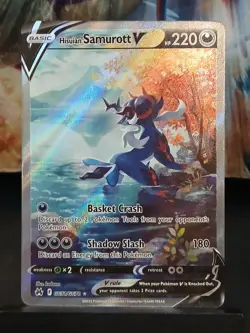 Hisuian Samurott v GG51/GG70 Crown Zenith Galarian Gallery Pokemon Card - Image 2