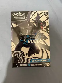 Pokemon TCG Scarlet & Violet Black Bolt Booster Bundle - Sealed - Image 1