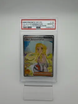 Lillie's Determination #184 Pokemon Mega Evolution EN 2025 SIR PSA 10 GEM MINT - Image 1