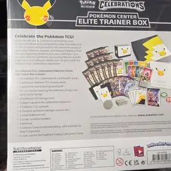 Pokemon TCG Celebrations Pokemon Center Elite Trainer Box 25th Anniversary - Image 2