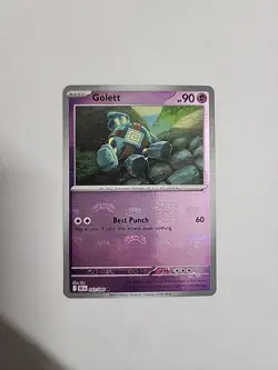 Golett - 042/086 - (Master Ball Pattern) - SV: Black Bolt Pokemon TCG - Image 2