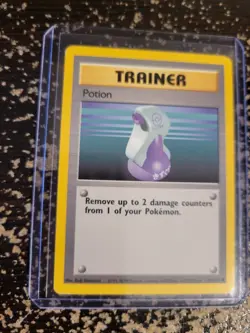 Potion - 94/102 - Base Set - Unlimited - Common Trainer Pokemon TCG - Image 1