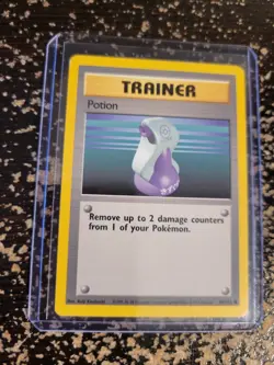 Potion - 94/102 - Base Set - Unlimited - Common Trainer Pokemon TCG - Image 2