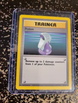 Potion - 94/102 - Base Set - Unlimited - Common Trainer Pokemon TCG - Image 3