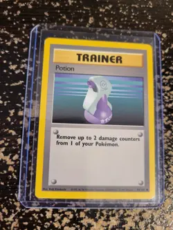 Potion - 94/102 - Base Set - Unlimited - Common Trainer Pokemon TCG - Image 4