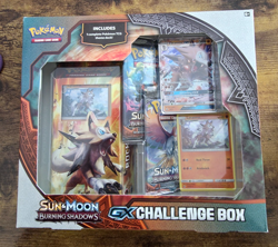 Pokemon TCG Sun & Moon: Burning Shadows GX Challenge Box NEW FACTORY SEALED - Image 1