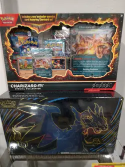 Pokemon TCG Lot: MEGA CHARIZARD X ex UPC+CHARIZARD ex SC Box+ (2)Pokemon Day Box - Image 4