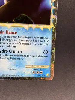 Feraligatr PRIME Pokemon TCG Heartgold Soulsilver 108/123 Lightly Played - Image 4