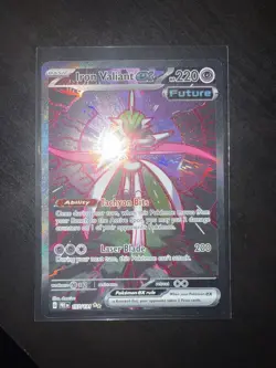 Pokemon Iron Valiant EX Sir #157/131 Prismatic Evolutions SV NM - Image 1