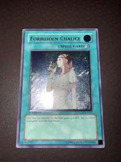Yu-Gi-Oh! Forbidden Chalice -RGBT-EN061- Ultimate Rare - 1st Edition NM! - Image 1