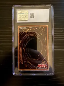 Yu-Gi-Oh! CGC 6.5 Asian-English Blue-Eyes White Dragon SDK-001 2002 1st Edition - Image 2