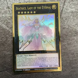 Beatrice, Lady of the Eternal - MAGO-EN035 - Premium Gold Rare 1st Yugioh - NM - Image 1