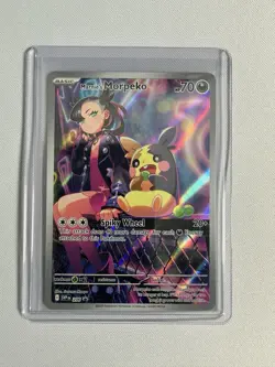 Marnie’s Morpeko 206 Sv: Scarlet & Violet Promo Cards Holo Black Star Promo NM - Image 3