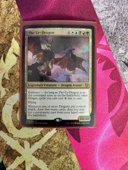 The Ur-Dragon Custom Commander Deck- 100 cards + Sleeves and Deckbox - Image 1