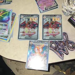 Pokemon Charizard Holo 221/192 Ability Fire TCG Card Lot 3 Cards English - Image 2