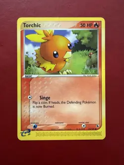 Torches 74/109 Ruby and Sapphire Regular Pokemon Card LP - Image 1