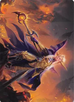 The Emperor of Palamecia Art Card 13 Art Series Final Fantasy MTG 002547 - Image 1